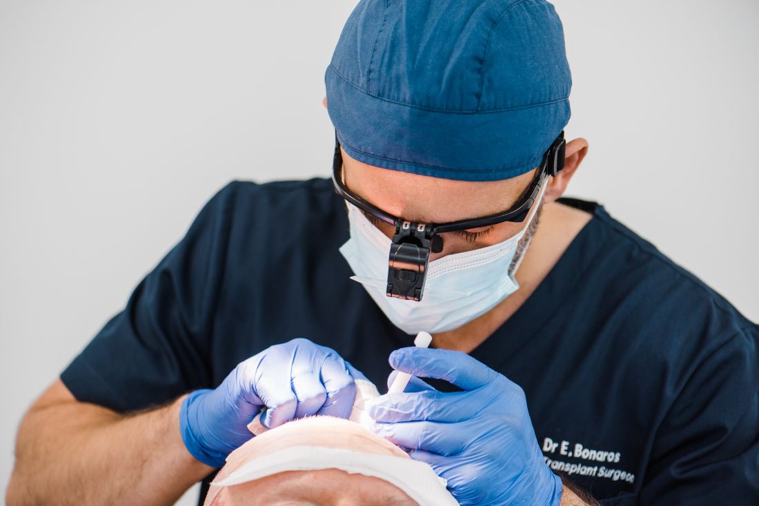 Dr Bonaros hair restoration clinic